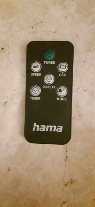 Ventilatore smart a colonna in titanio