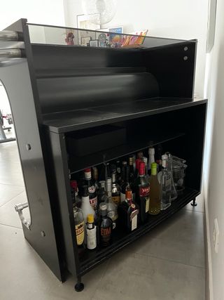 Barra de bar años 70