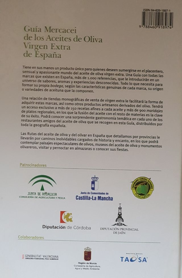 Guía Mercacei de los Aceites de Oliva Virgen.