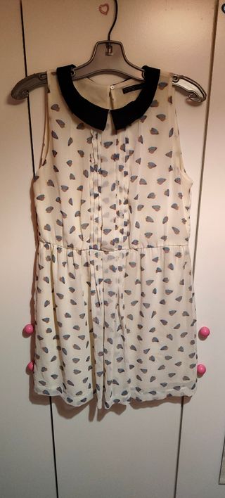 Vestido talla L Zara estampado mariposas
