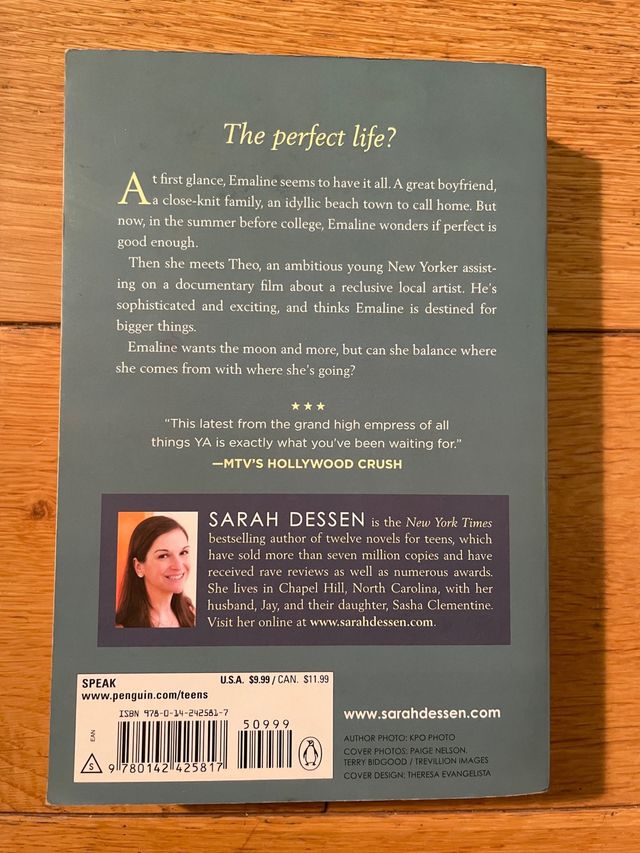 The moon and more - Sarah Dessen 