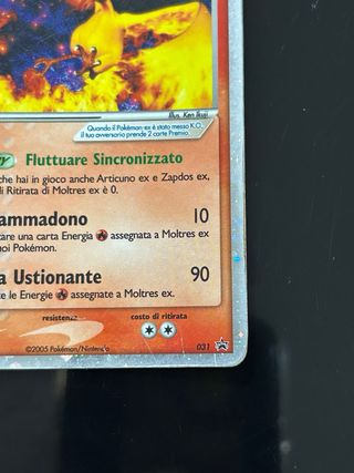 Carta pokemon Moltres ex