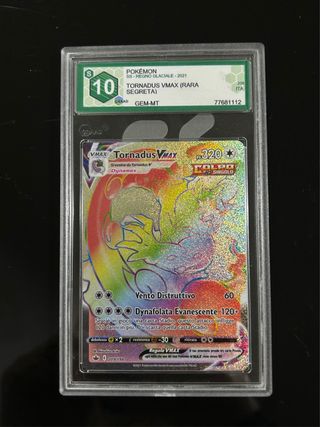 Carta gradata dei pokemon Tornadus Vmax