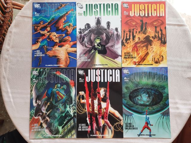 JUSTICIA Alex Ross DC Comics 