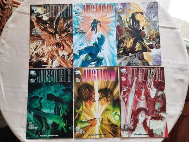 JUSTICIA Alex Ross DC Comics 