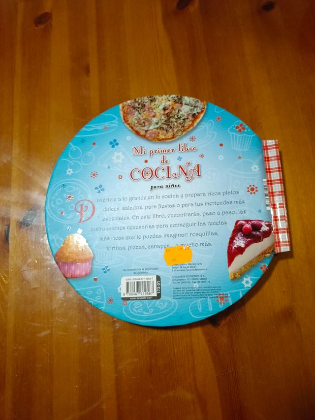 Libro Cocina para niños