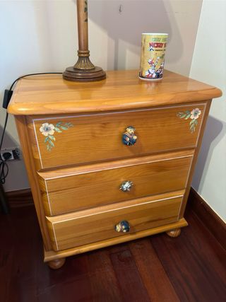 Espejo + Escritorio + Mesa de Noche + Zapatero