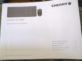Teclado y ratón cherry DC 2000