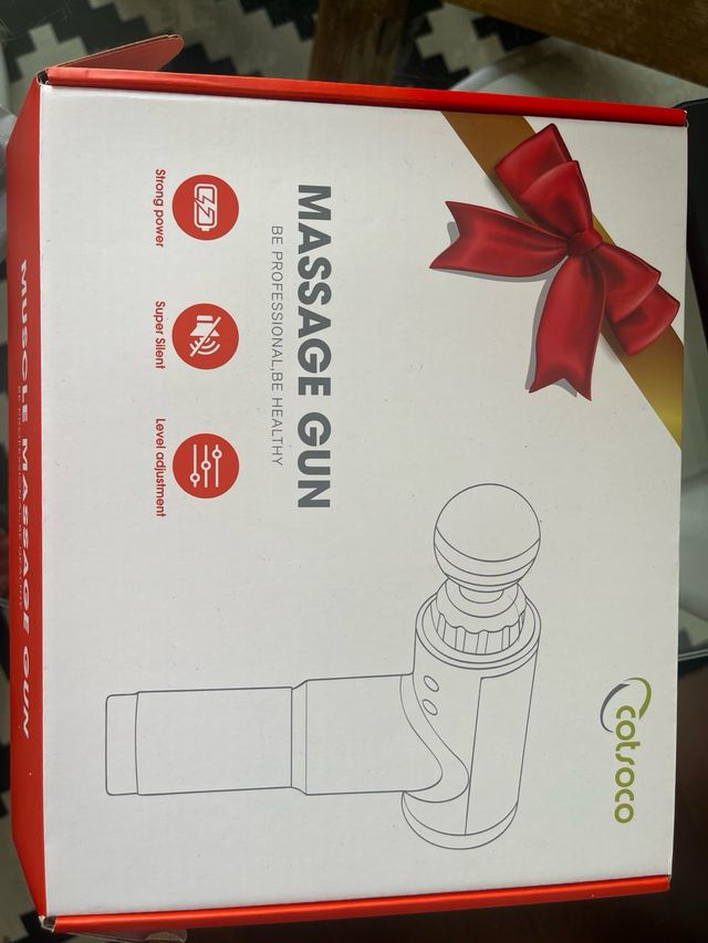 Massageador elétrico de costas e corpo