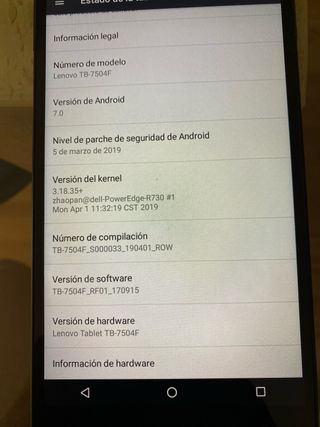 Tablet Lenovo