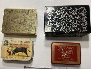 Cajas de lata
