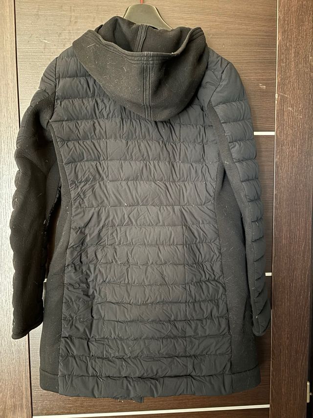 Piumino d oca nero elasticizzato Peuterey