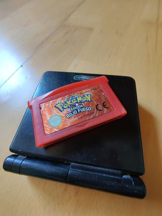 Pokemon rojo original gameboy advance sp