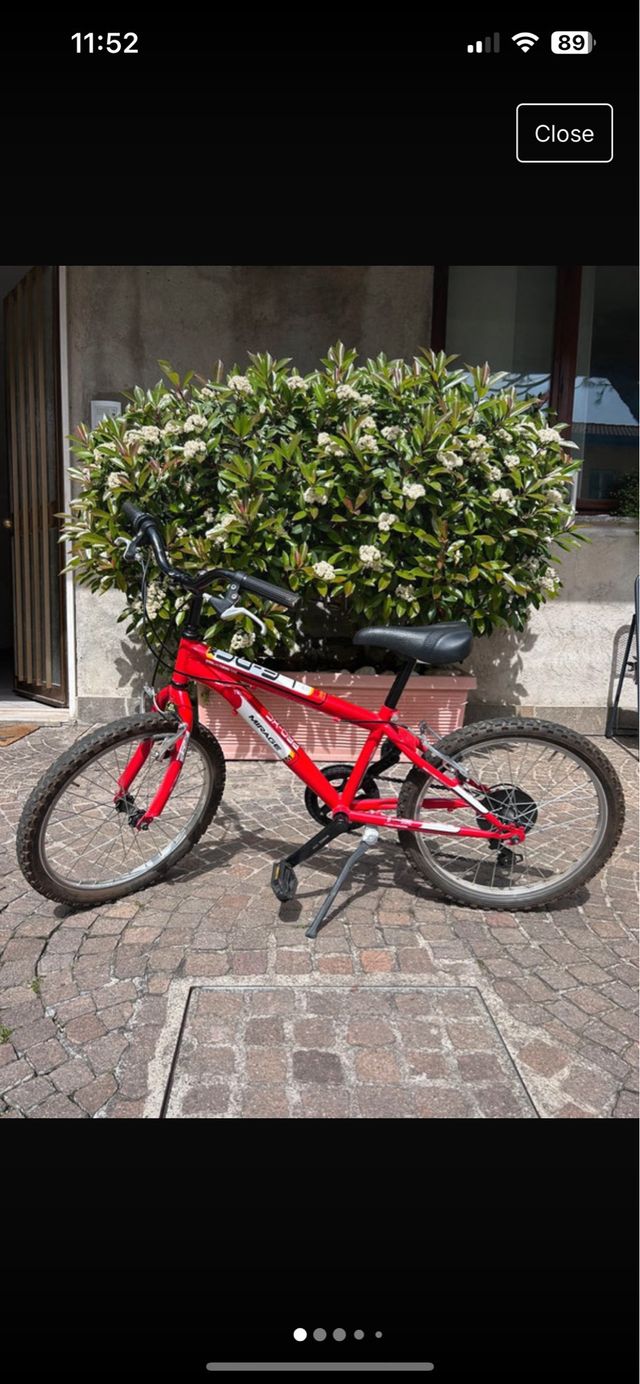 Bicicletta per bambino