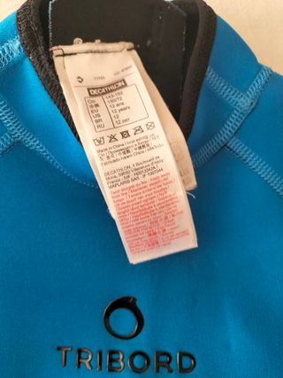 TRAJE NEOPRENO TALLA 12 Años