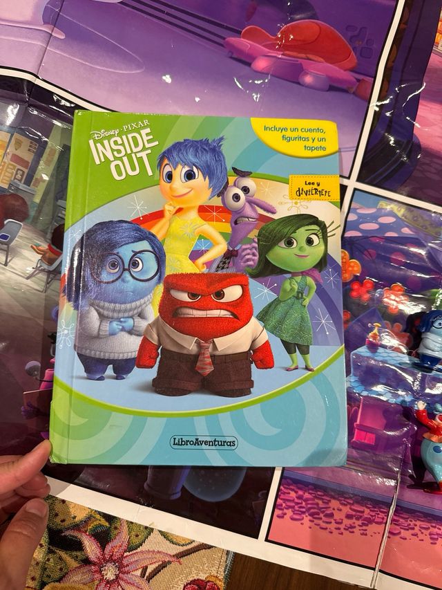 Libro personajes Del Revés 