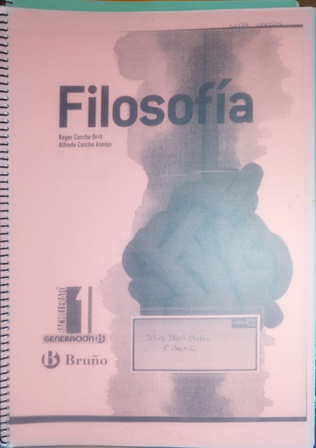 LIBRO DE FILOSOFÍA 1° DE BACHILLERATO