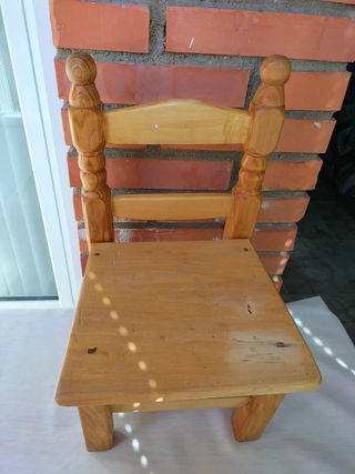 Taburete artesano