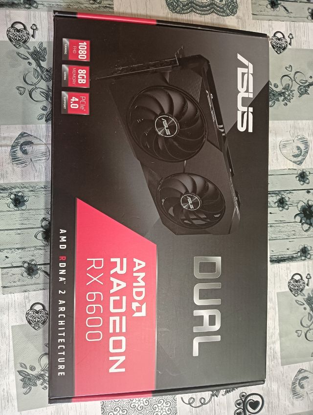 scheda video Amd Asus RX 6600 8Gb Gddr6