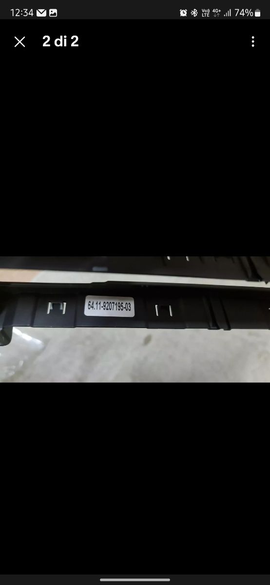 Cornice clima bmw serie 3 f30 f31 serie 4