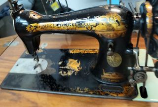 Máquina de coser Singer 1904 funcional