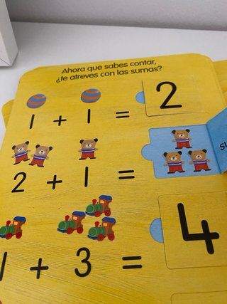 Libro educativo numeros niños