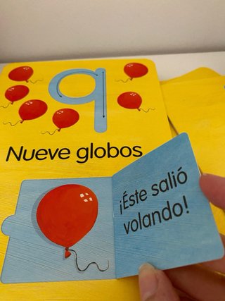 Libro educativo numeros niños