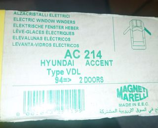 Elevalunas eléctrico