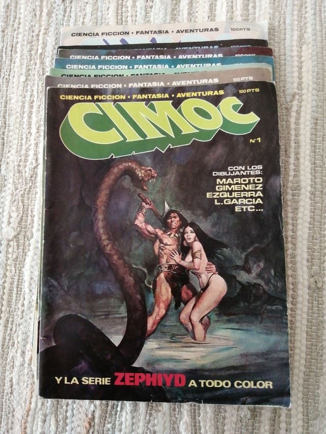 COMIC,  CIMOC, ( 1 TEMPORADA ).