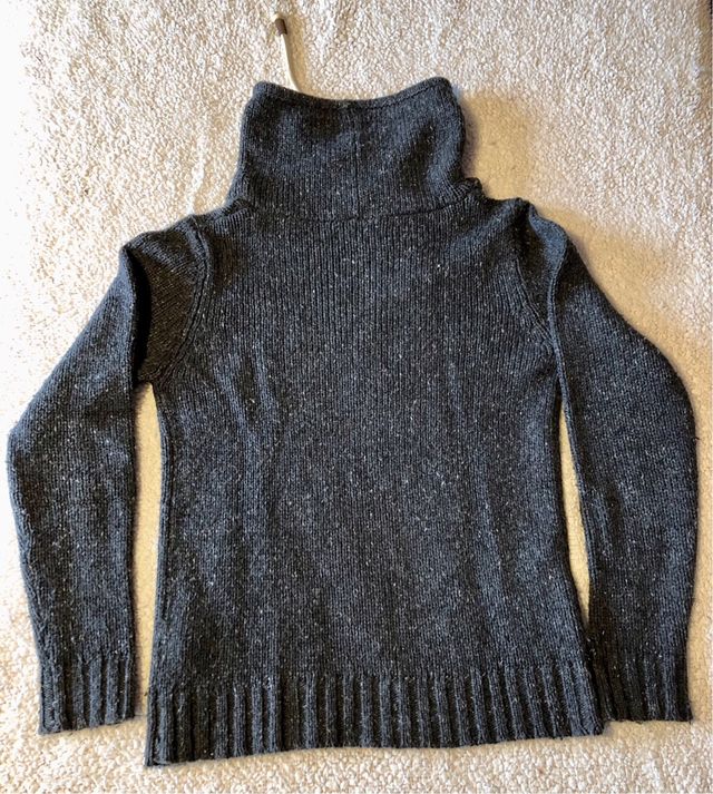 Jersey jaspeado de Bershka.