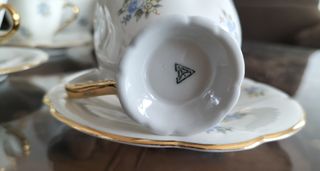 Juego de te/café porcelana fina