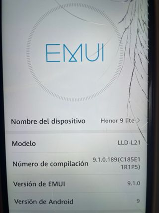 Móvil Honor 9 lite