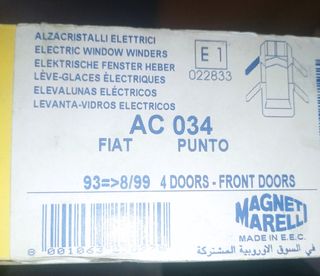 Elevalunas eléctrico