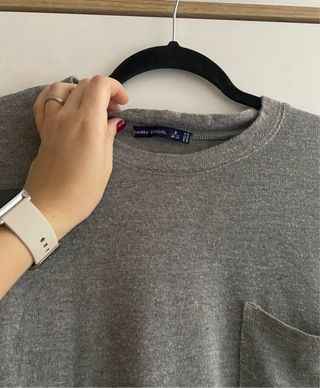 Jersey de punto combinado camisa