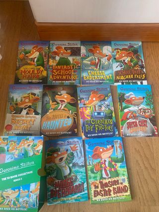 Colección en ingles de Geronimo Stilton