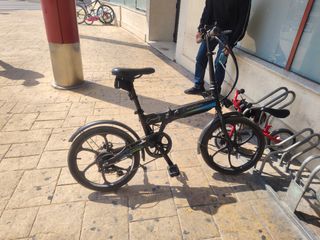 Bicicleta plegable eléctrica 