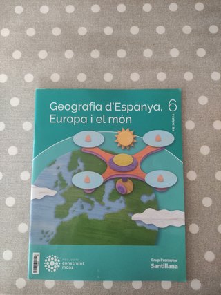 Libro texto 6 primaria Geografia
