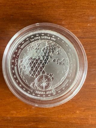 2 Monedas 1 oz TERRA Tokelau