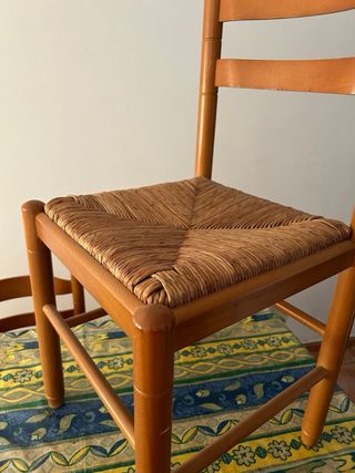 Sillas de madera