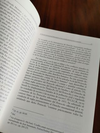 El derecho internacional humanitario... 