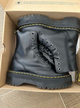 BOTAS CON PLATAFORMA JADON DE PIEL SMOOTH