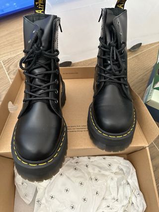 BOTAS CON PLATAFORMA JADON DE PIEL SMOOTH