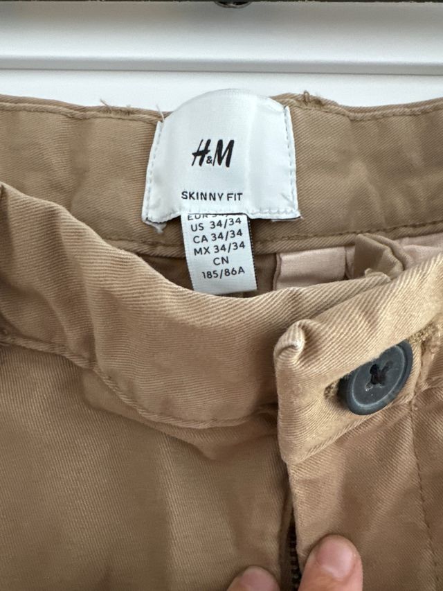 Pantalon chino beige H&M