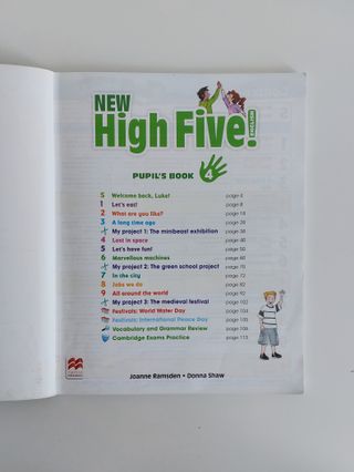 Libro Macmillan Ed High Five! 4 Pupil's Book