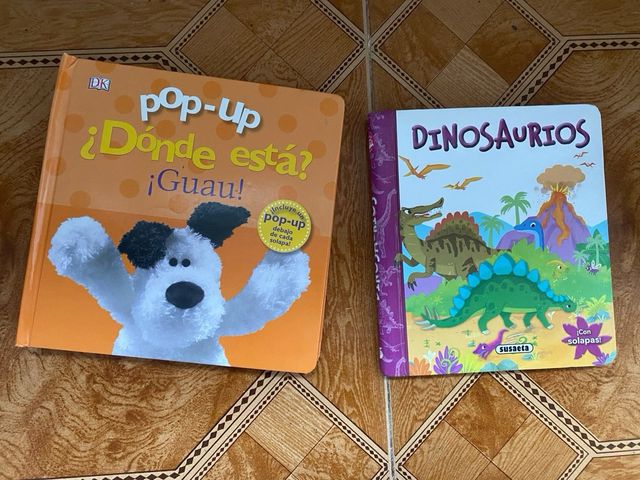 Pop up, donde esta? Guau! y dinosaurios