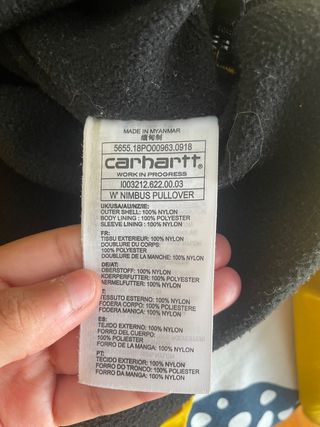 Chaqueta carhatt 