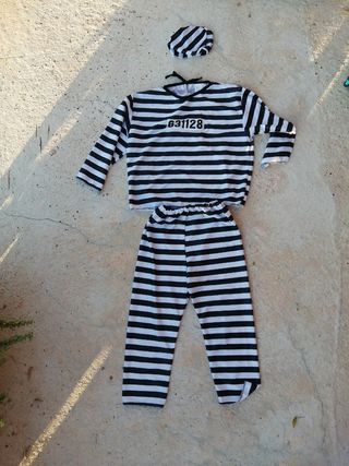 Disfraces niño 6-7 años Preso y Papà Noel