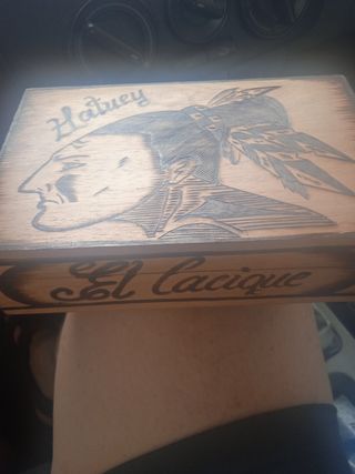 Cofre, caja madera Cuba