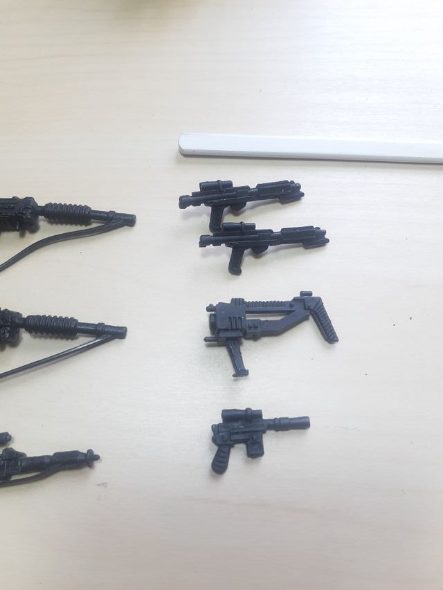 Armas Figuras Star Wars Kenner y figuras GiJoe