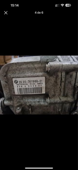 Caja DCT bmw 7 vel + HTG programable campana v8